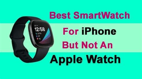 best smart watch for iphone not apple watch|round smartwatch compatible with iphone.